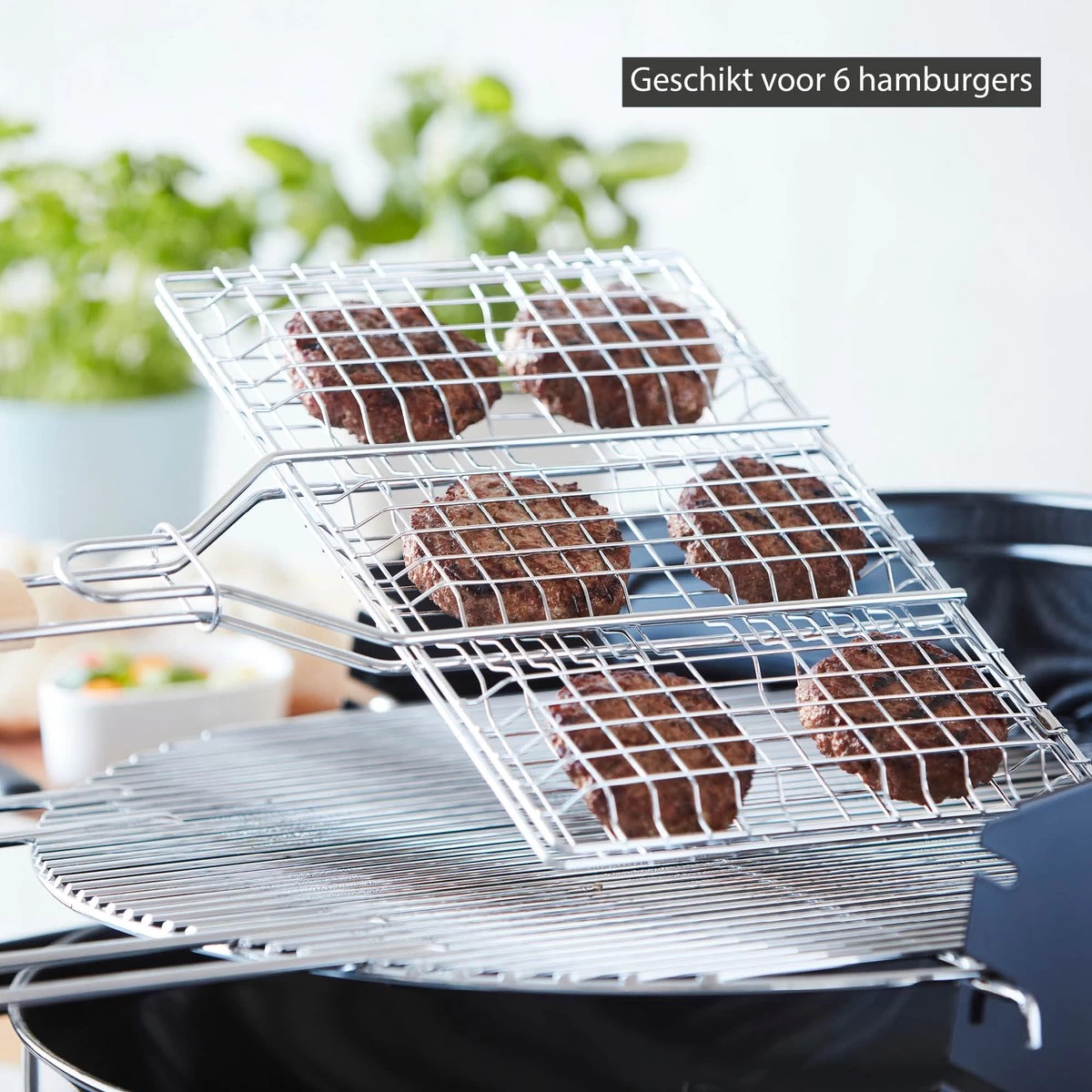 Barbecook Hamburger Grill - Chrome - 6 Personnes – Image 3
