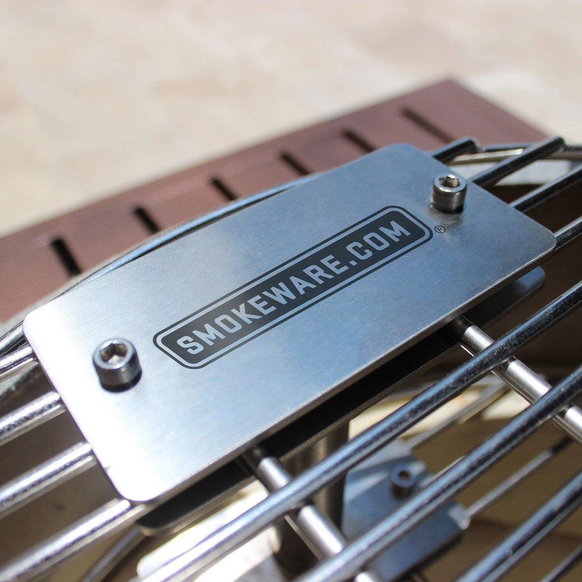 Grille Double Smokeware - Acier Inoxydable - Éleveur De Gril - Grille De Gril - Grille De Barbecue - Convient Pour Bigg Green Egg Large – Image 3