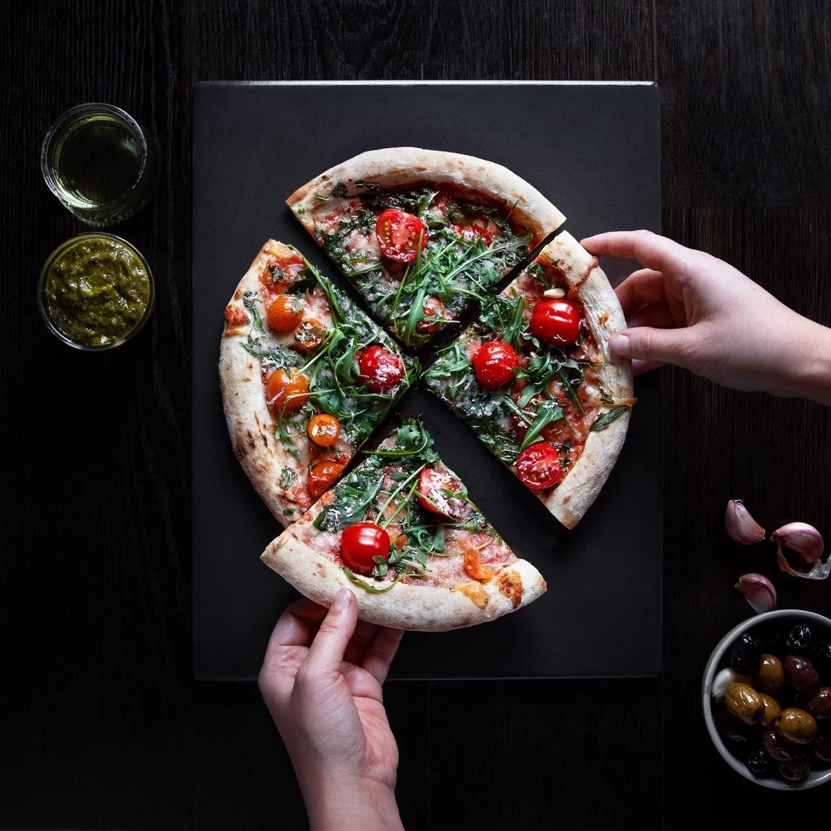 Navaris XL Pour Four Et Barbecue - Plaque à Pizza Rectangulaire 38 X 30 Cm - Pierre à Pain - Céramique émaillée - Zwart – Image 9