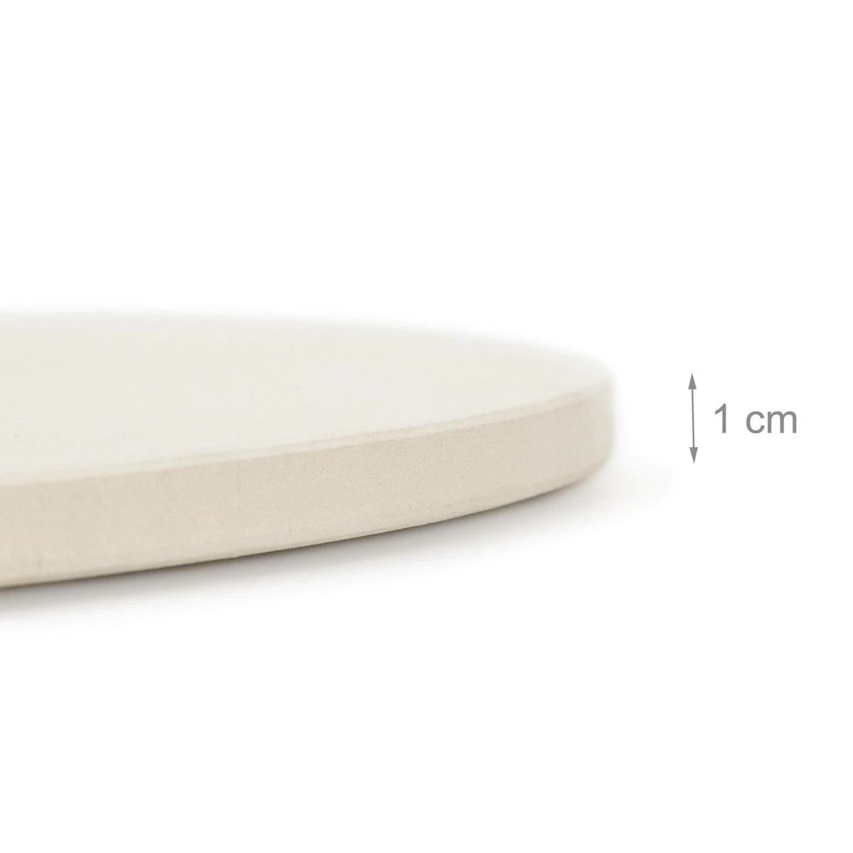 Pierre à Pizza Avec Support En Métal - Brique à Pizza - Pierre à Pizza - Assiette à Pizza - Cordiérite Ø 33 Cm – Image 2