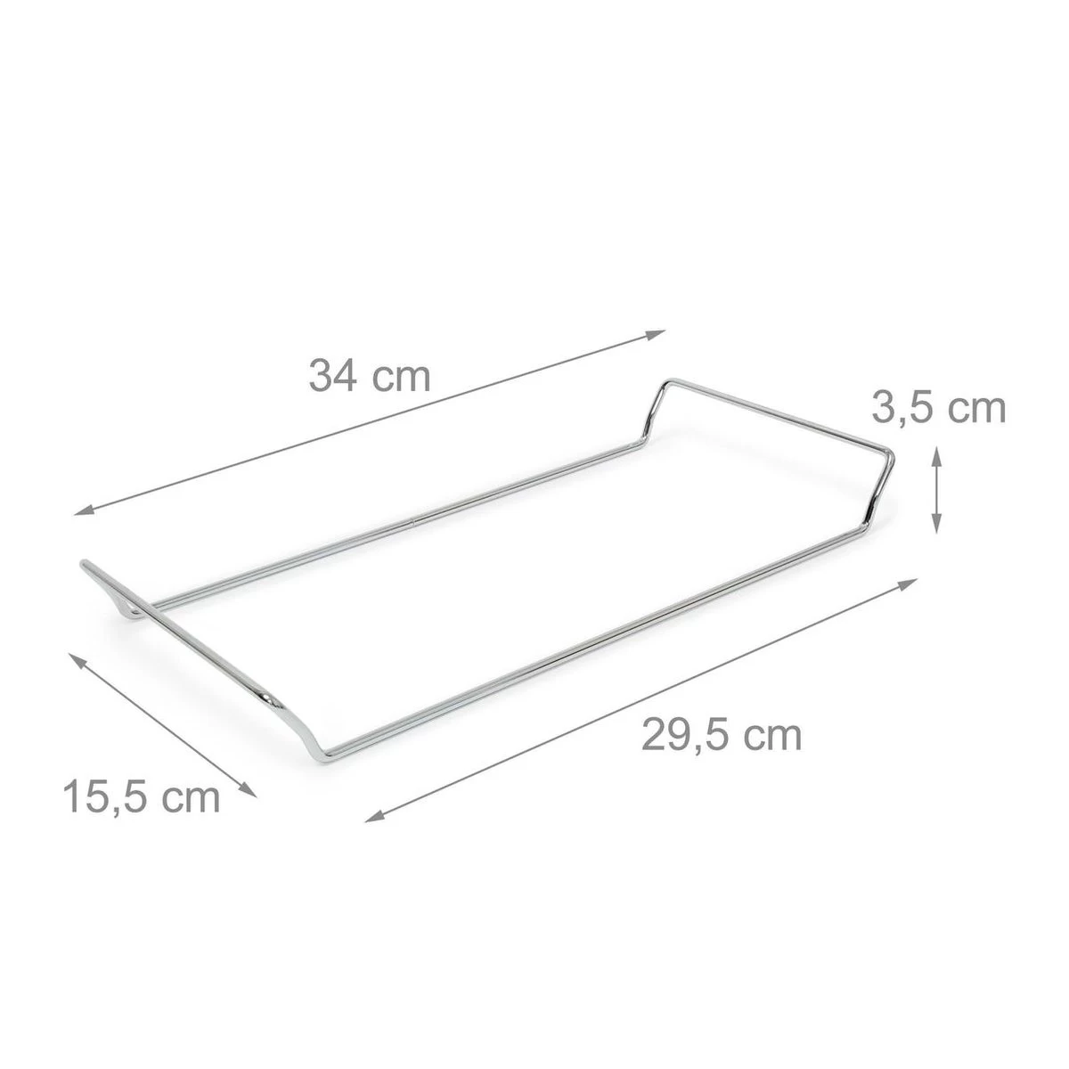 Pierre à Pizza Avec Support En Métal - Brique à Pizza - Pierre à Pizza - Assiette à Pizza - Cordiérite Ø 33 Cm – Image 3