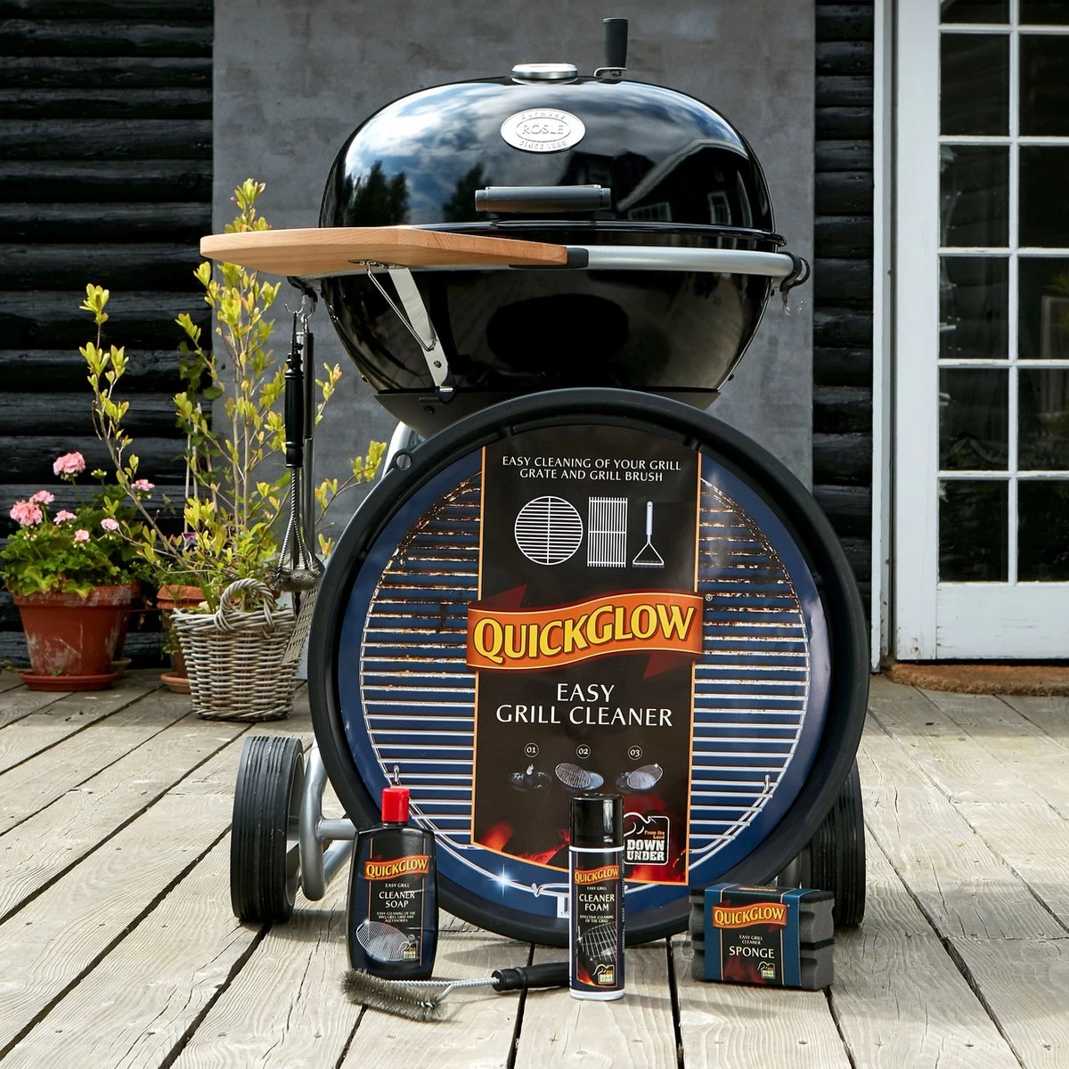 Savon Quick Glow Easy Grill Cleaner - Pour Nettoyer En Profondeur La Grille Du BBQ – Image 2