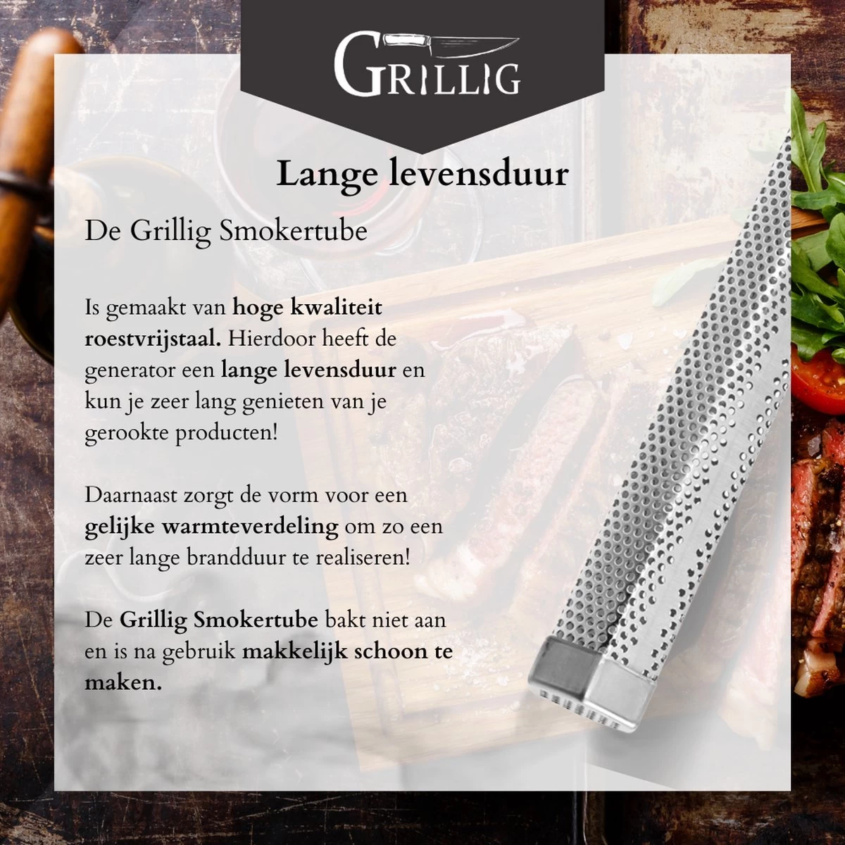 Whimsical - Smokertube - Pour Fumer à Chaud De La Viande - Du Poisson - Des Légumes - Des Noix – Image 4