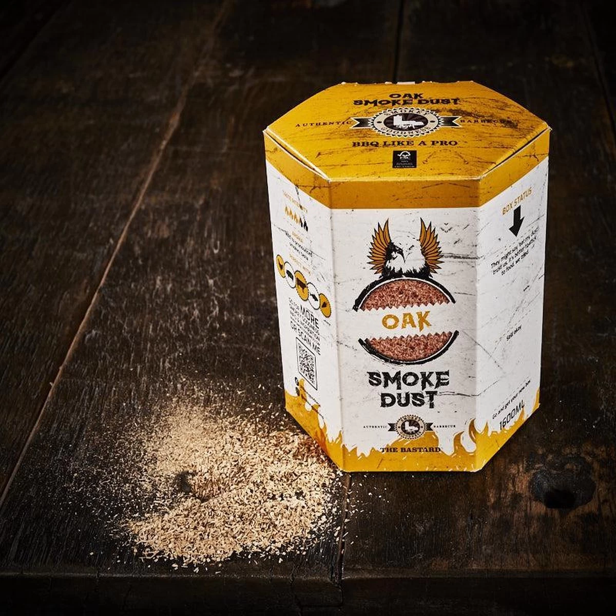 Smokey Goodness Oak Smoke Dust / Best Of Beef Smoke Chips Blend / Apple Smoke Chunks / Corn Combustion Fire Starter – Image 3