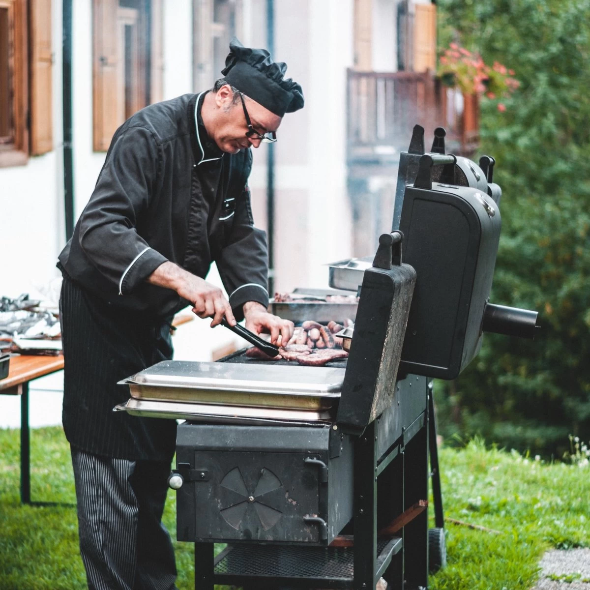 Ensemble D'outils De BBQ Ensemble D'accessoires De Valise Pinces Tablier De Brosse Barbecue - Ensemble D'accessoires De BBQ De Chef Cuisinier – Image 7