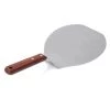 ForeverKitchen Pelle à Pizza Pour Four - Acier Inoxydable Avec Manche En Bois - Pelle à Pizza Petite - 16 Cm