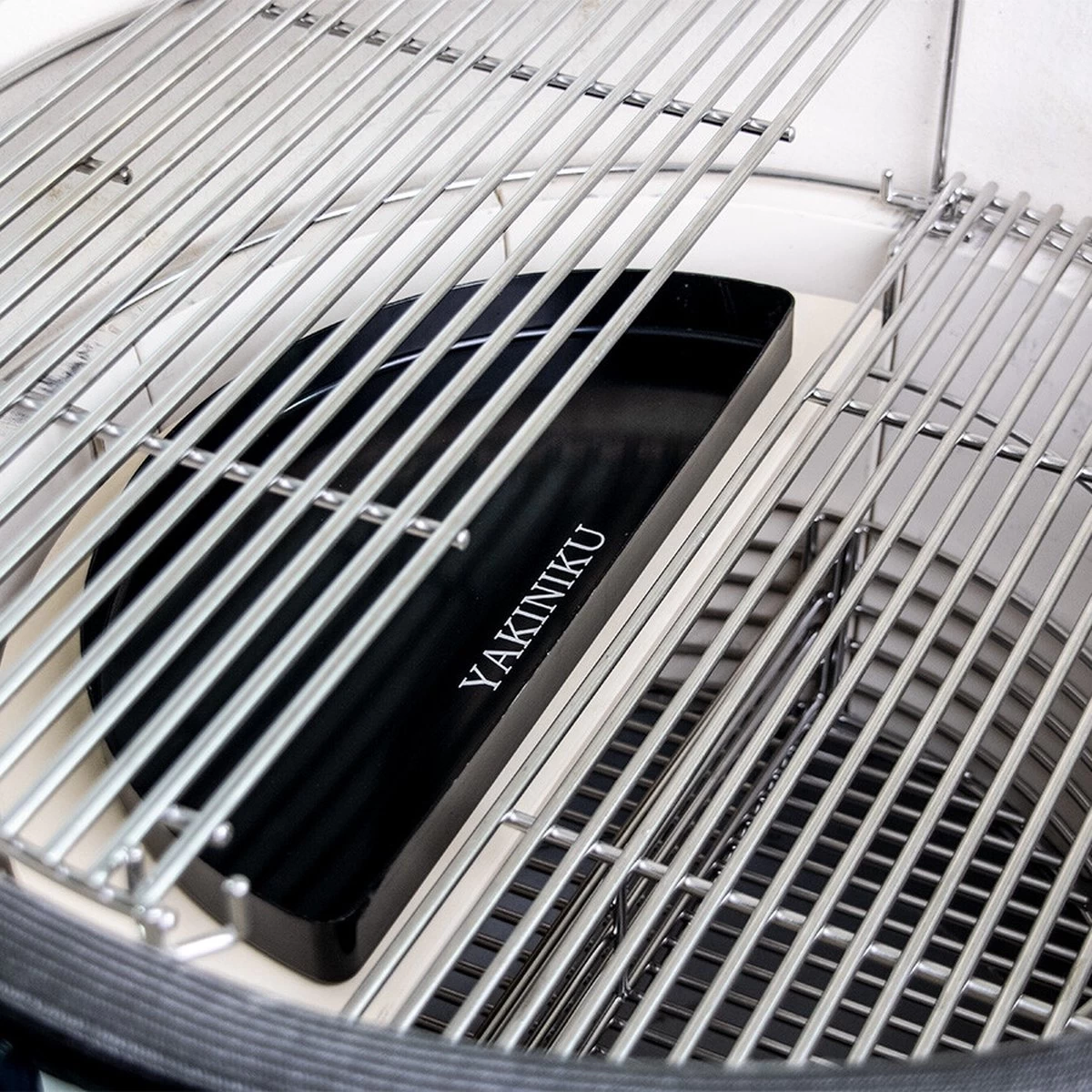 Accessoire BBQ Kamado Drip Pan Half Moon Pour 19 22 – Image 3