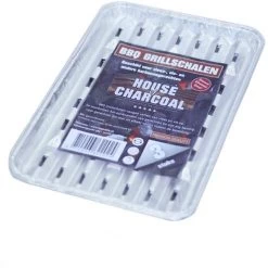 House Of Charcoal - Plats Pour Barbecue - Carton 20 Sets X3