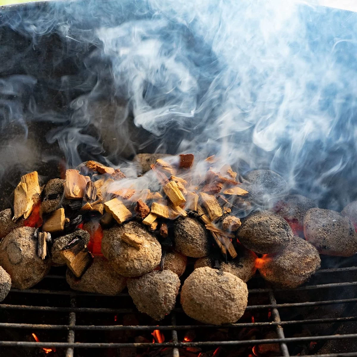 BBQ-Toro Smoke Chips Set, 4 Types De Smoke Chips De 400 G, Copeaux De Fumée à Forte Intensité De Fumée 100 % Bois, Copeaux De Gril Pour Gril à Gaz, Fumeur, BBQ – Image 5