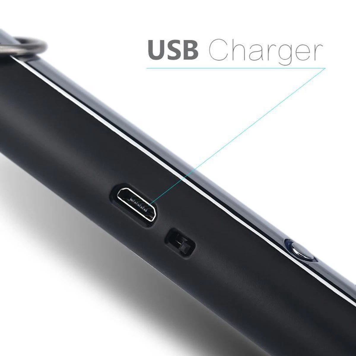 Briquet Rechargeable USB Flexible Pour Barbecue - Briquet électrique - Comprend Un Câble USB - Argent - SEC – Image 6