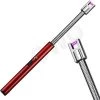 OWO - Briquet électrique De Cuisine électrique Arc FLEXIBLE Rechargeable Avec Câble Usb Coupe-vent - ROUGE