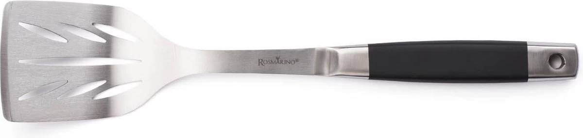 Spatule BBQ Rosmarino Blacksmith - Accessoires BBQ - Outils Pour Barbecue - Acier Inoxydable - Poignée Avec Prise Supplémentaire - 42 Cm