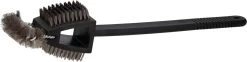 1x Brosse De Nettoyage Pour Barbecue Avec Manche En Bois - 40 Cm - Accessoires De Nettoyage Pour Barbecue