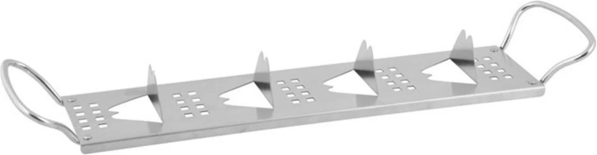 Accessoires Pour Barbecue Orange85 - Acier Inoxydable - Avec Poignées - Argent - Orange85 De Pommes De Terre – Image 2