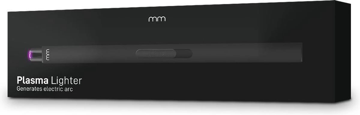 Briquet Plasma MikaMax - Briquet Électrique - Batterie 170 MAh - Avec Câble De Charge - Zwart – Image 6