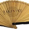 Ventilateur à Main En Bamboo YAKINIKU | Turbine à Main | Éventail | Ventilateur De Charbon | Ventilateur De BBQ | Ventilateur De BBQ |