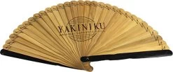 Ventilateur à Main En Bamboo YAKINIKU | Turbine à Main | Éventail | Ventilateur De Charbon | Ventilateur De BBQ | Ventilateur De BBQ |