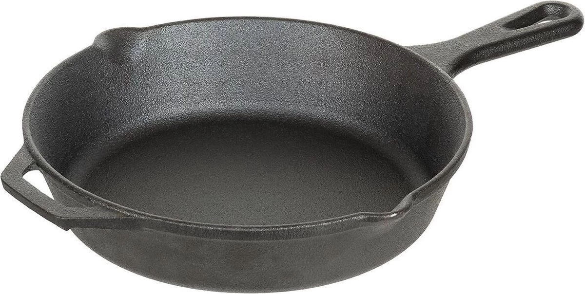 MFH Plein Air - Plaque à Pâtisserie - Fonte - Poignée - Ø 30 Cm