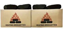 Briquettes De Tourbe - Blocs De Tourbe - Gazon - 2x 14 Pièces - Bois De Haardhout - Poêle - Cheminée - 2x 14 Kg (2 Boîtes)