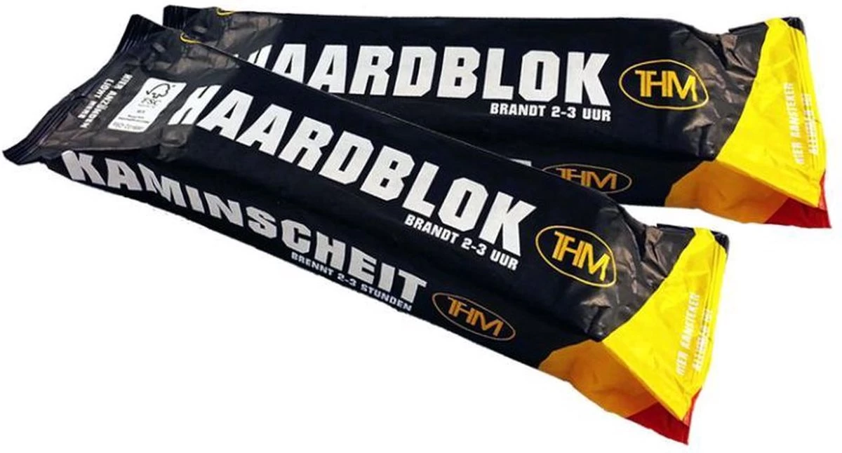 Bloc De Feu De Cheminée - Bloc De Feu 12 Pièces - 2 Heures Par Bloc - Allume-feu Avec 2 Heures De Temps De Combustion - Aides De Cheminées – Image 2