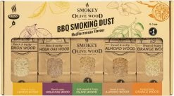 Smokey Olive Wood Gifbox Nº1 5x 300ml - Boîte Fumeur - Smoke Moth - 5 X 100 Ml
