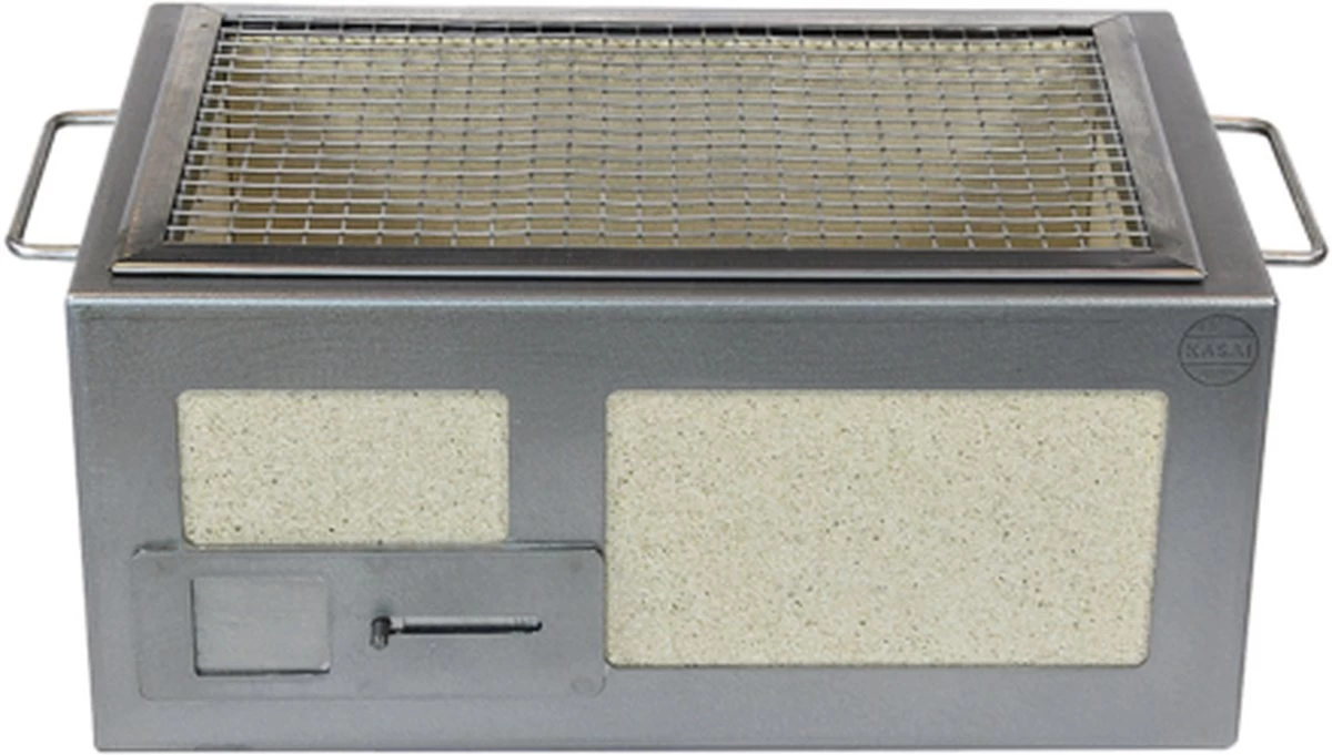 SousVideTools - 16075 - Gril Nano Pro Kasai Konro Avec Cadre En Acier Inoxydable - BBQ Hibachi De Style Japonais Traditionnel