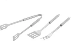 Couverts Tepro Grill, Acier Inoxydable, 38 Cm, 3 Pièces