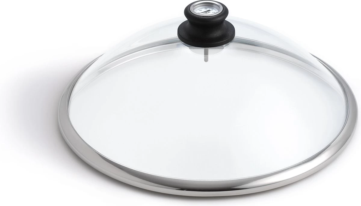 Couvercle En Verre LotusGrill Pour Classic Ø350mm - Avec Thermomètre Intégré