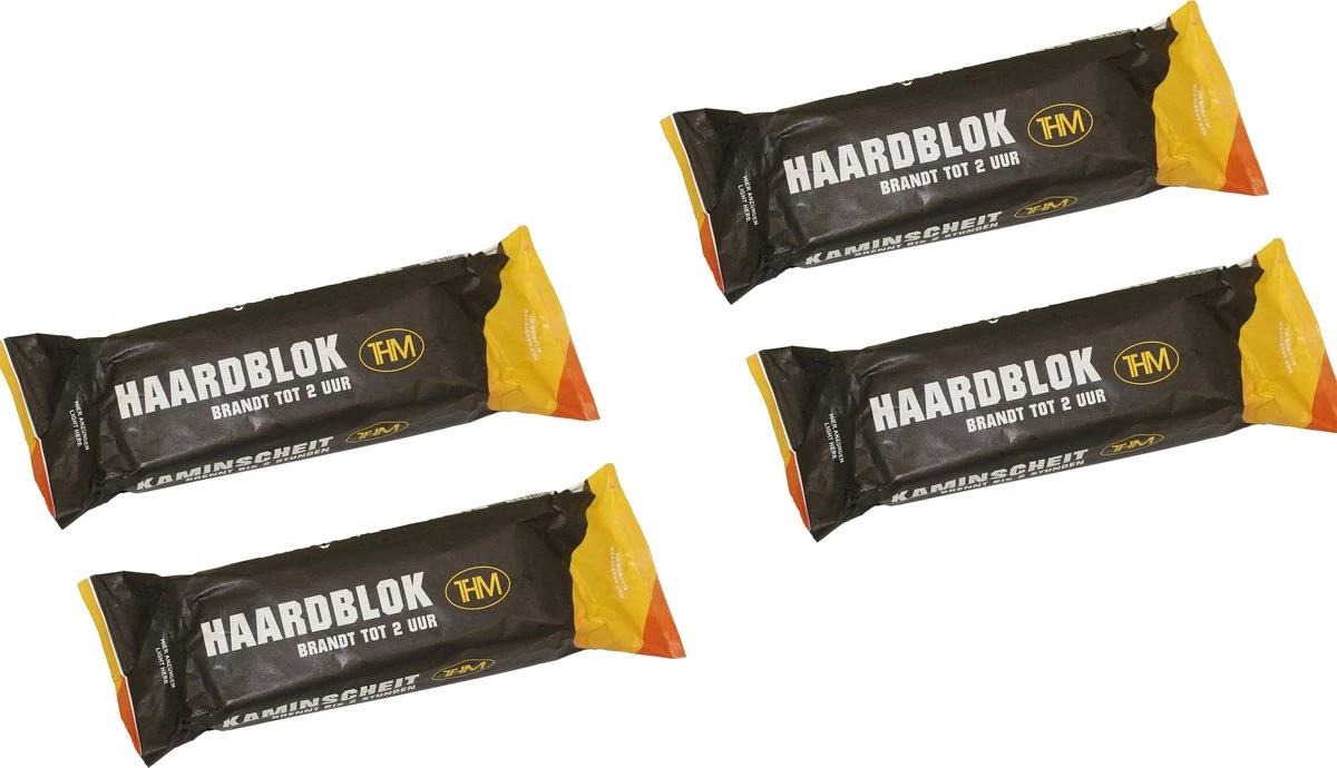 Cheminée Cheminée - Bloc De Feu 8 Pièces - 2 Heures Par Bloc - Allume-feu Avec 2 Heures De Temps De Combustion – Image 3