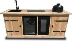 Offre Cuisine Extérieure "Paris" - Cuisine Extérieure - Refroidissement Du Vin - Refroidissement - Kamado - Evier - Douglas