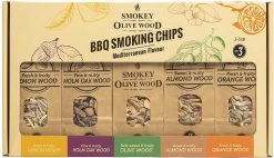 Smokey Olive Wood Gifbox Nº3 5x 500ml - Citroen - Chêne Vert - Olive - Amande - Orange