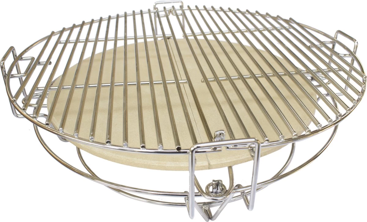 PROKING Divide & Conquer - Système De Cuisson à Multi Niveaux - Kamado - BBQ - Barbecue - Medium 18 Pouces – Image 7