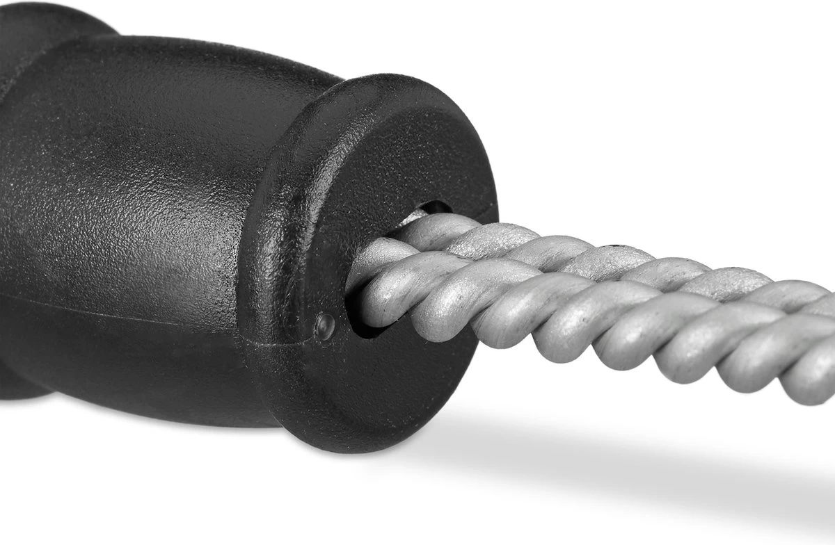 Relaxdays 3x Bbq Brush Triangle - Brosse Métallique - Brosse Métallique Brosse De Nettoyage Barbecue – Image 4