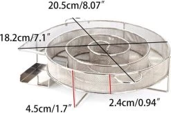 Fumoir - Fumoir - BBQ - Générateur De Fumée - Inox - Fumoir Barbecue Pour Fumage à Froid - Fumoir