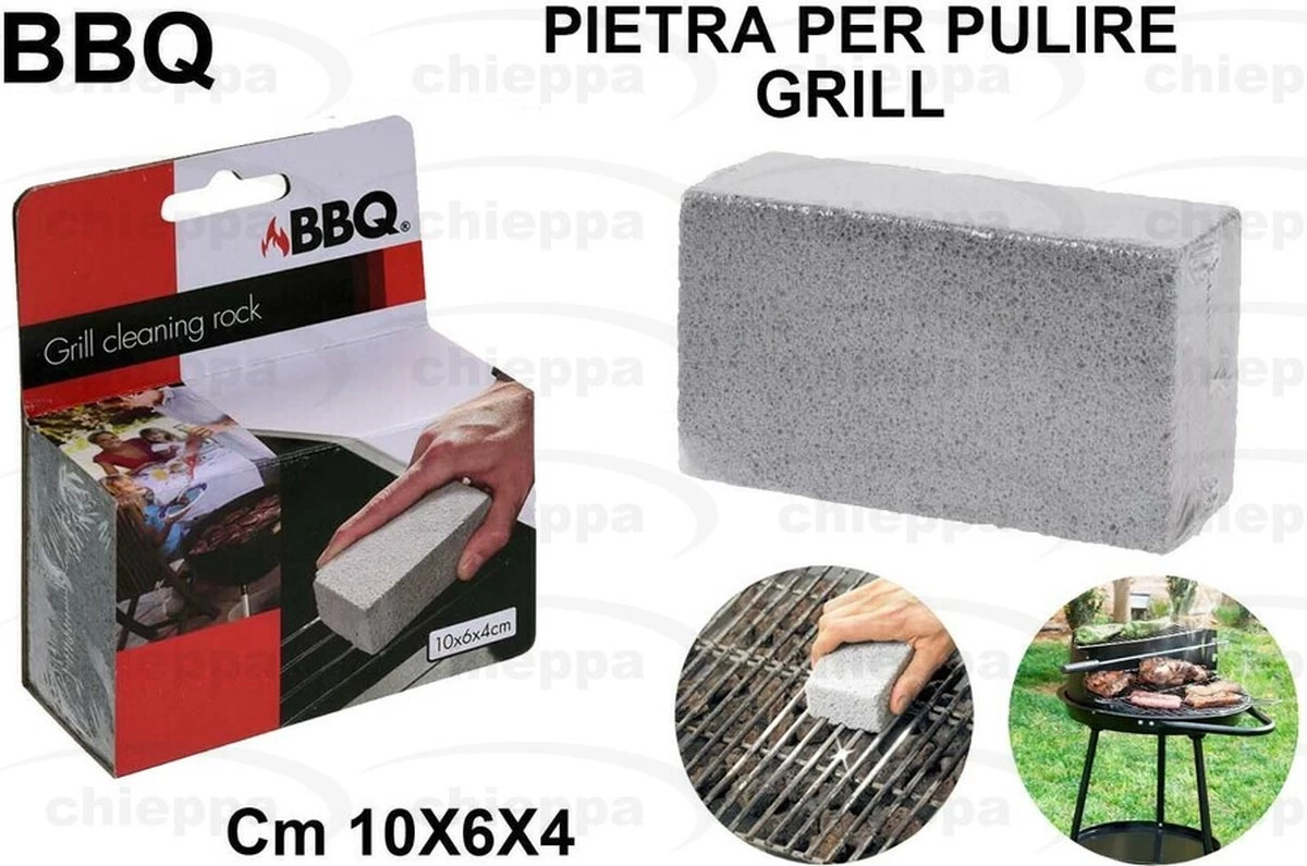 Cleaner Pour Gril De BBQ - Nettoyant Pour Pierre Volcanique - Pierre De Nettoyage Pour Gril De Barbecue 2 Pièces – Image 5