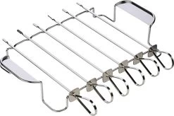 KAMADO BONO - Texas Club - Set De Brochettes - 6 Pièces - 37 Cm