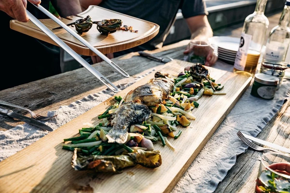 Étagère Pour Barbecue Höfats Cone - Bambou - 40x31x1,2 Cm - Marron – Image 7