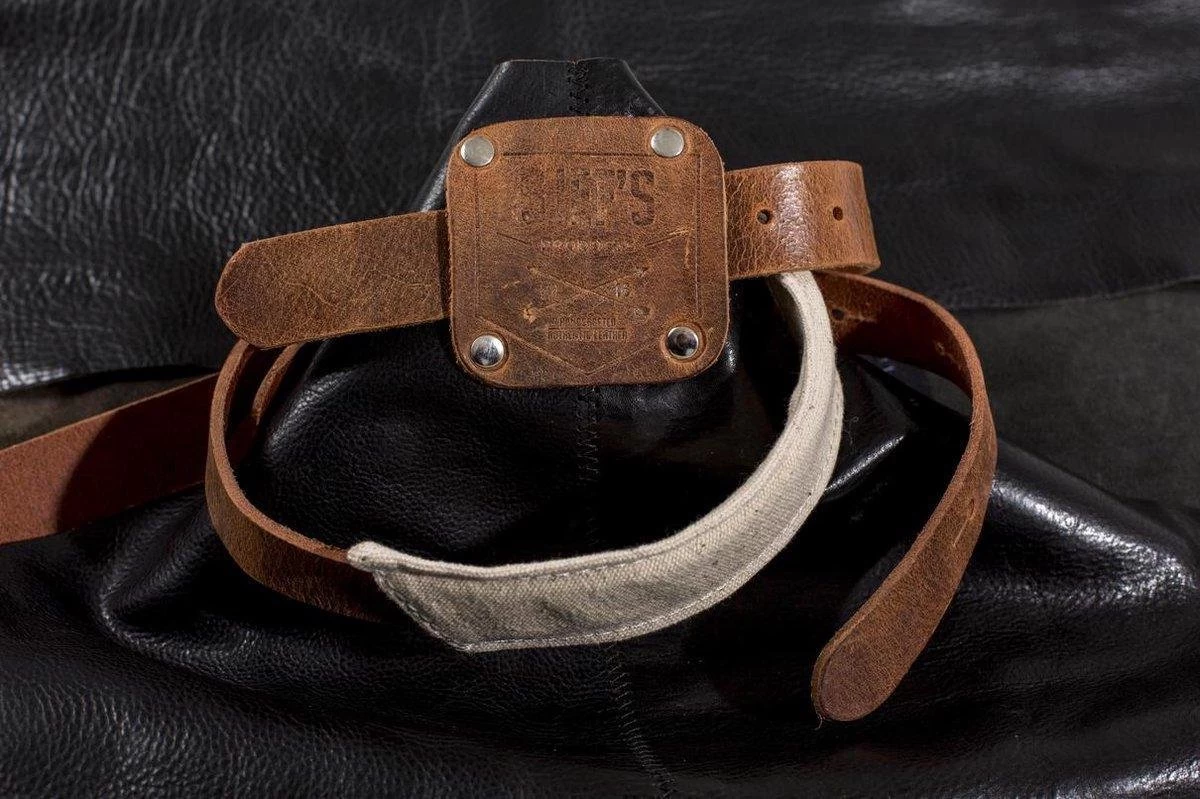 Sorprese Premium – Tablier Bbq – Carreaux Noir-cognac – Tablier Bbq Homme – 100 % Cuir Premium – Y Compris Spatule Bbq Jamie Oliver - Tablier Bbq Cuir Homme – Image 12