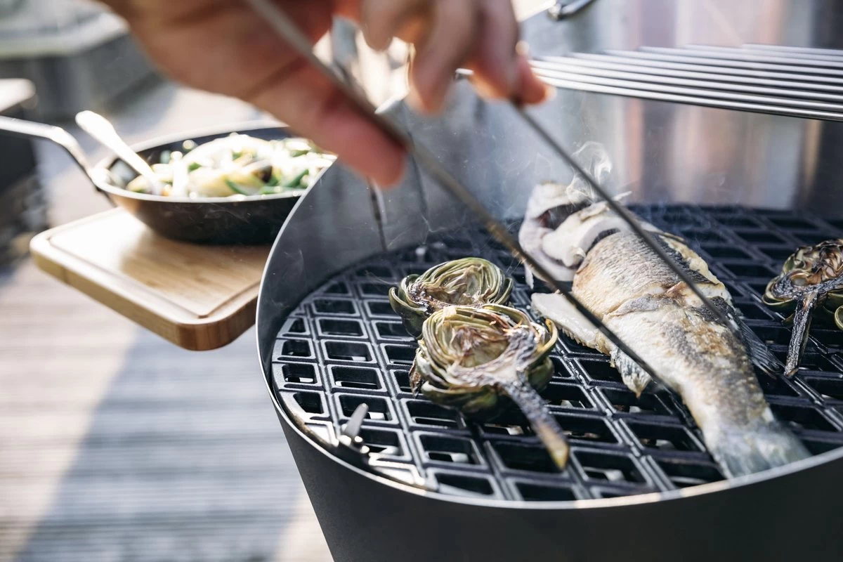 Étagère Pour Barbecue Höfats Cone - Bambou - 40x31x1,2 Cm - Marron – Image 9