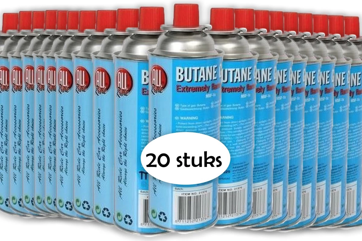 Bouteille De Gaz Cartouche De Gaz Butane D'une Capacité De 227 Grammes - 20 Pièces Dans L'emballage