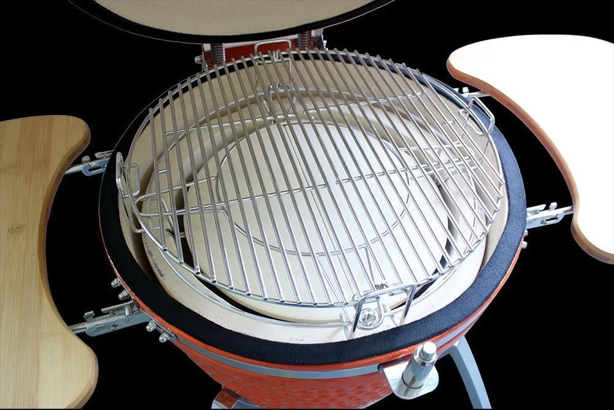 PROKING Divide & Conquer - Système De Cuisson à Multi Niveaux - Kamado - BBQ - Barbecue - Medium 18 Pouces – Image 3