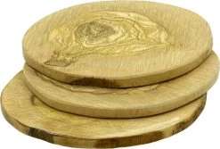 Smokey Olive Wood Fumé I Planches à Griller I Set De 3 I Planches à Griller/fumée En Bois D'olivier