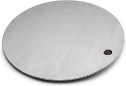 Table De Cheminée Triple Höfats - Acier Inoxydable - Ø35 Cm - Argent