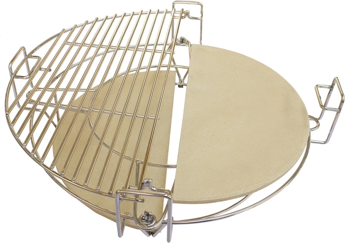 PROKING Divide & Conquer - Système De Cuisson à Multi Niveaux - Kamado - BBQ - Barbecue - Medium 18 Pouces – Image 10