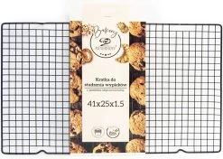 Meyerhoff Bakery Grille De Refroidissement / Grille à Gâteaux 41 X 25 X 1,5 Cm Noir - Grille De Refroidissement Antiadhésive