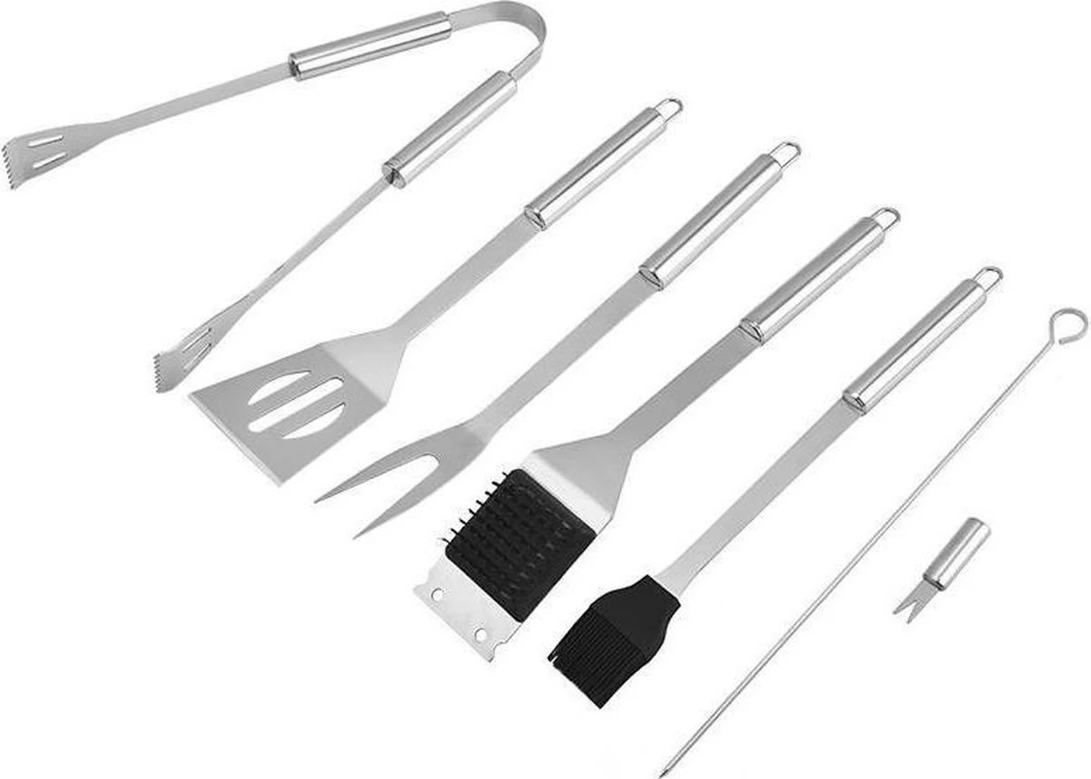 *** Set Complet D'accessoires Pour BBQ - Set De Barbecue - Ustensiles Pour Barbecue - Set De 20 - Par Heble® *** – Image 3
