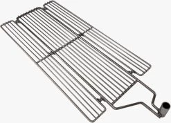 Grille De Grill Pliante En Acier Inoxydable Auspit 680 Mm X 330 Mm Avec Pince