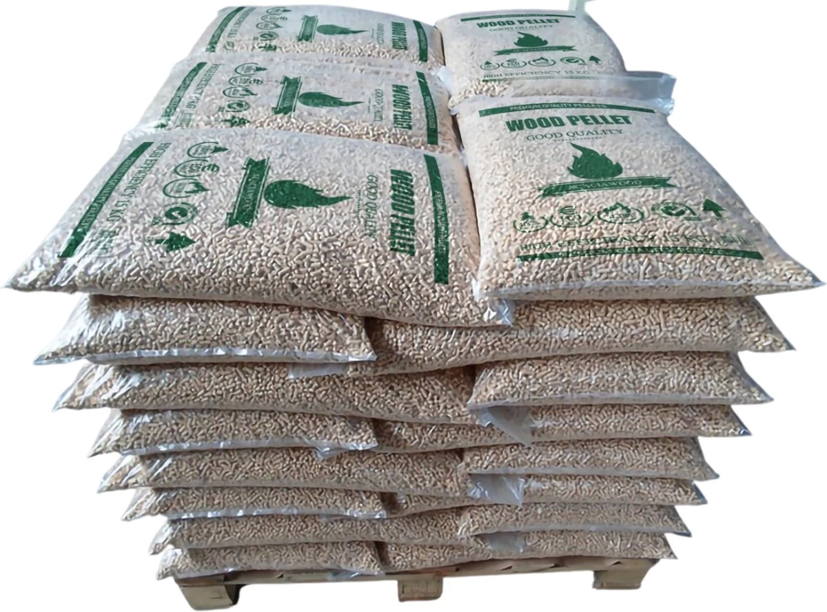 HERMANN PELLET MEISTER - Granulés Pour Poêle à Granulés - 3015KG (3 Palettes) - Granulés De Bois - Granulés De Bois 8mm - Chauffage Granulés De Bois - Classe A1 - Wood D'Acacia