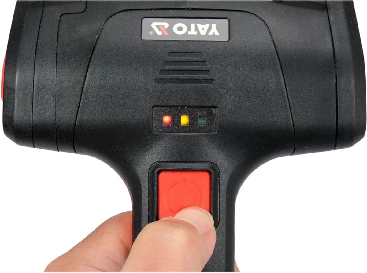 Brosse à Gril à Batterie Yato Pour BBQ Ou Gril - Brosse En Acier - Batterie Incluse – Image 2