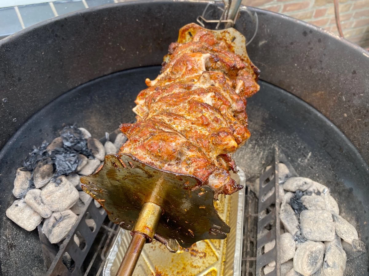 Ensemble De Brochettes Pour Brochette De Rôtisserie BBQ Ensemble Universel Adapté à La Plupart Des Rôtissoires Broches De Barbecue – Image 10